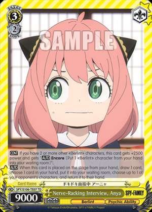 Nerve-Racking Interview, Anya