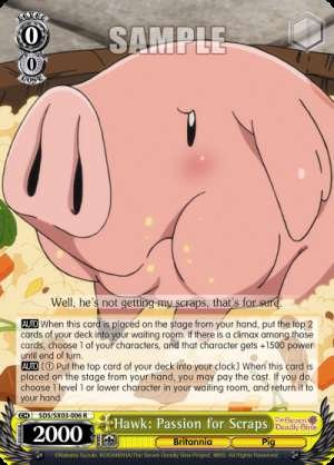 Hawk: Passion for Scraps