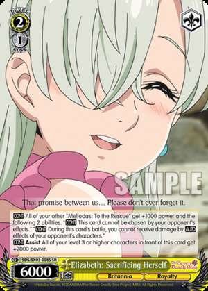 Elizabeth: Sacrificing Herself