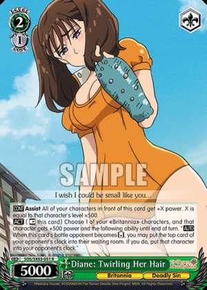 Diane: Twirling Her Hair