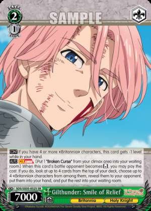 Gilthunder: Smile of Relief