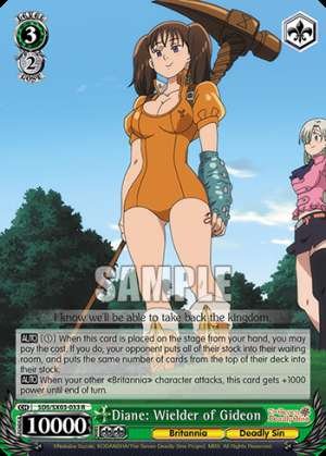 Diane: Wielder of Gideon