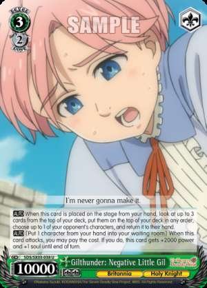 Gilthunder: Negative Little Gil