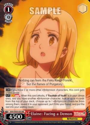 Elaine: Facing a Demon