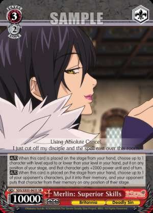 Merlin: Superior Skills