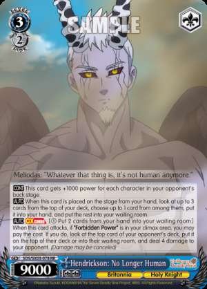 Hendrickson: No Longer Human