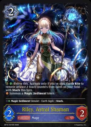 Riley, Astral Shaman