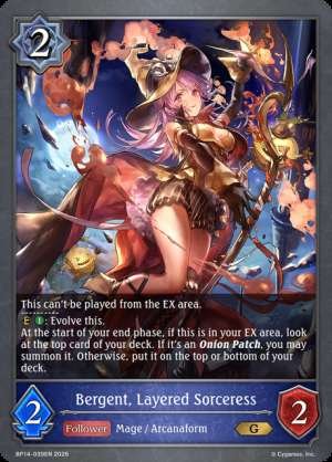 Bergent, Layered Sorceress
