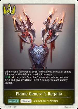 Flame General's Regalia