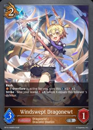 Windswept Dragonewt
