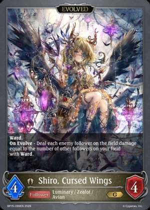 Shiro, Cursed Wings