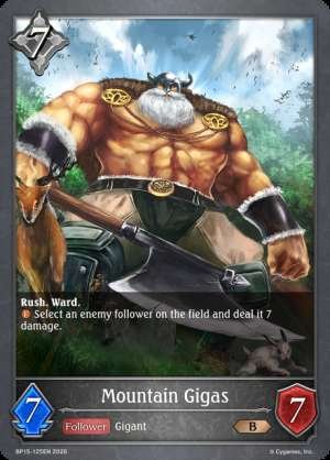 Mountain Gigas