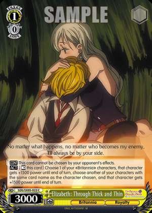 Elizabeth: Through Thick and Thin