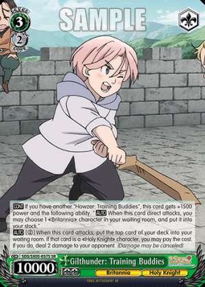 Gilthunder: Training Buddies