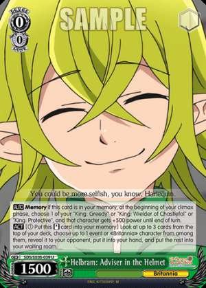 Helbram: Adviser in the Helmet