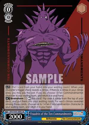 Fraudrin of the Ten Commandments