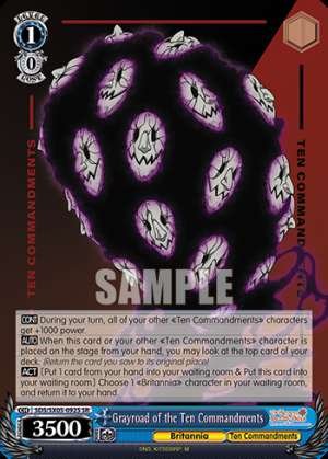 Grayroad of the Ten Commandments