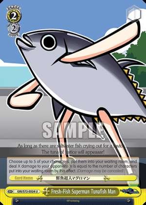 Fresh-Fish Superman Tunafish Man