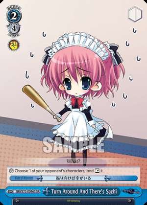 Turn Around And There's Sachi