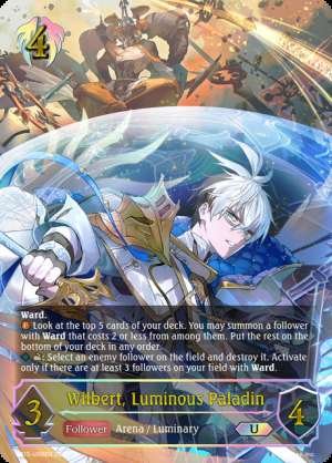 Wilbert, Luminous Paladin