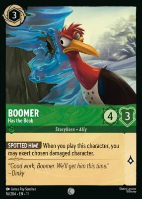Boomer – Has the Beak
