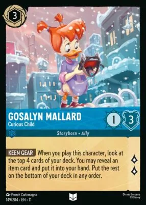 Gosalyn Mallard – Curious Child