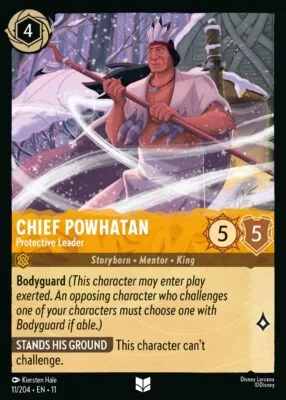 Chief Powhatan – Protective Leader
