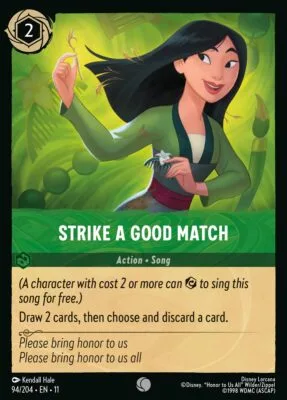 Strike A Good Match