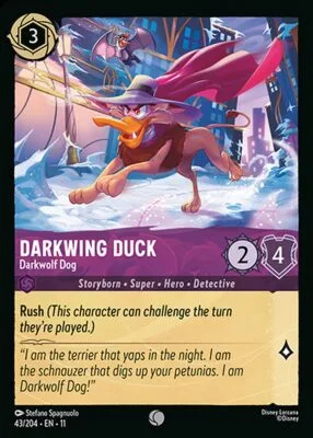 Darkwing Duck – Darkwolf Dog