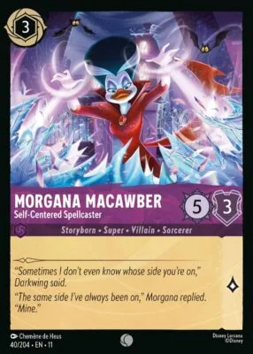 Morgana Macawber – Self-Centered Spellcaster