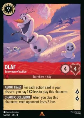 Olaf – Snowman of Action