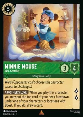 Minnie Mouse – Mrs. Cratchit