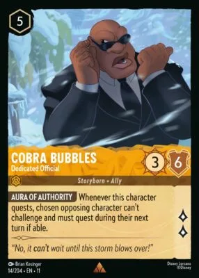 Cobra Bubbles – Dedicated Official