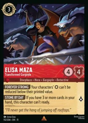 Elisa Maza – Transformed Gargoyle