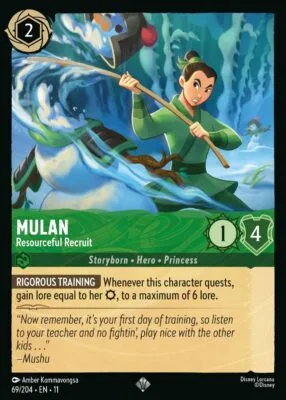 Mulan – Resourceful Recruit