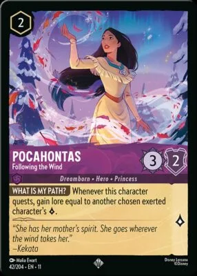 Pocahontas – Following the Wind