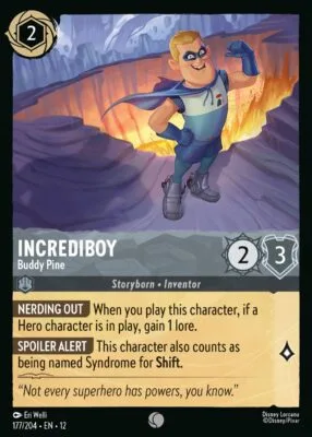 Incrediboy – Buddy Pine