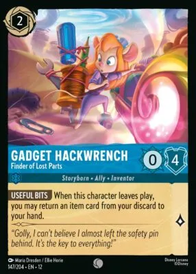 Gadget Hackwrench – Finder of Lost Parts
