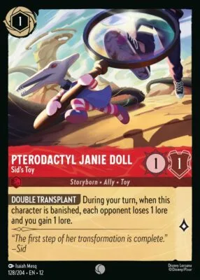 Pterodactyl Janie Doll – Sid’s Toy