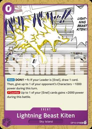 Lightning Beast Kiten