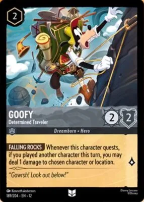 Goofy – Determined Traveler
