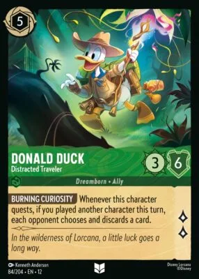 Donald Duck – Distracted Traveler