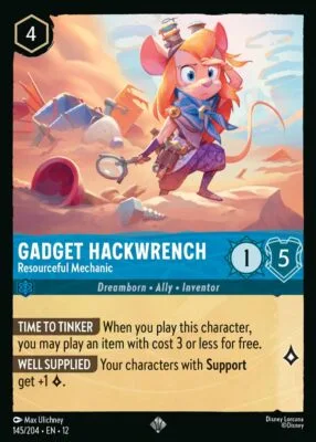 Gadget Hackwrench – Resourceful