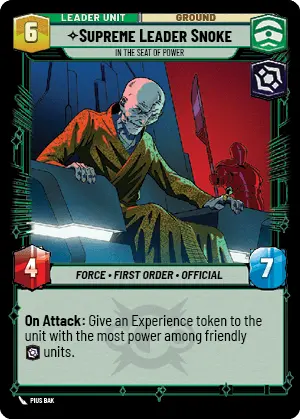 Supreme Leader Snoke In the Seat of Power