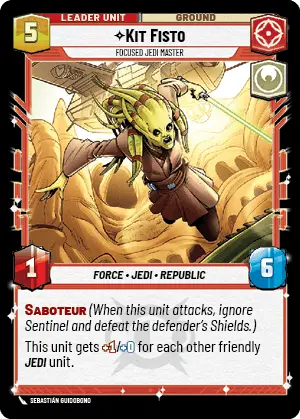 Kit Fisto Focused Jedi Master