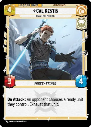 Cal Kestis I Can't Keep Hiding