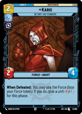 Karis We Don't Like Strangers