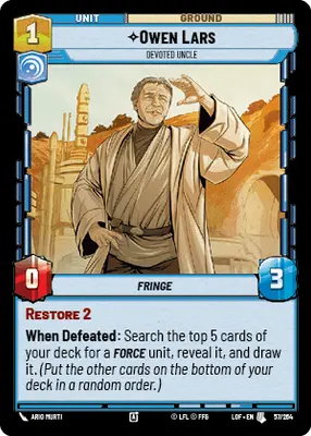 Owen Lars Devoted Uncle