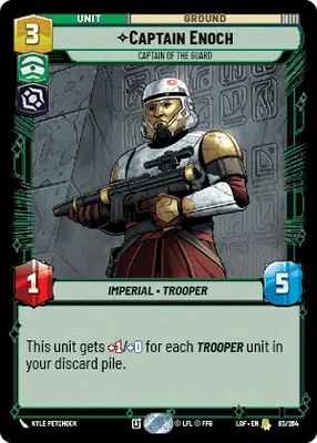 Captain Enoch Captain of the Guard