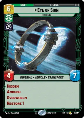 Eye of Sion To Peridea